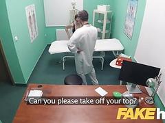 Fake Hospital Doctors thick dick stretches tight pussy